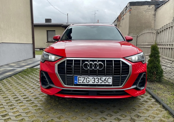 Audi Q3 cena 137999 przebieg: 4885, rok produkcji 2022 z Zgierz małe 232